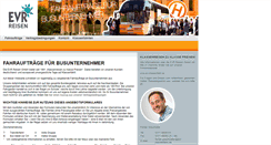 Desktop Screenshot of evr-bus.de